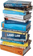 Pile of Biddles' clients' books